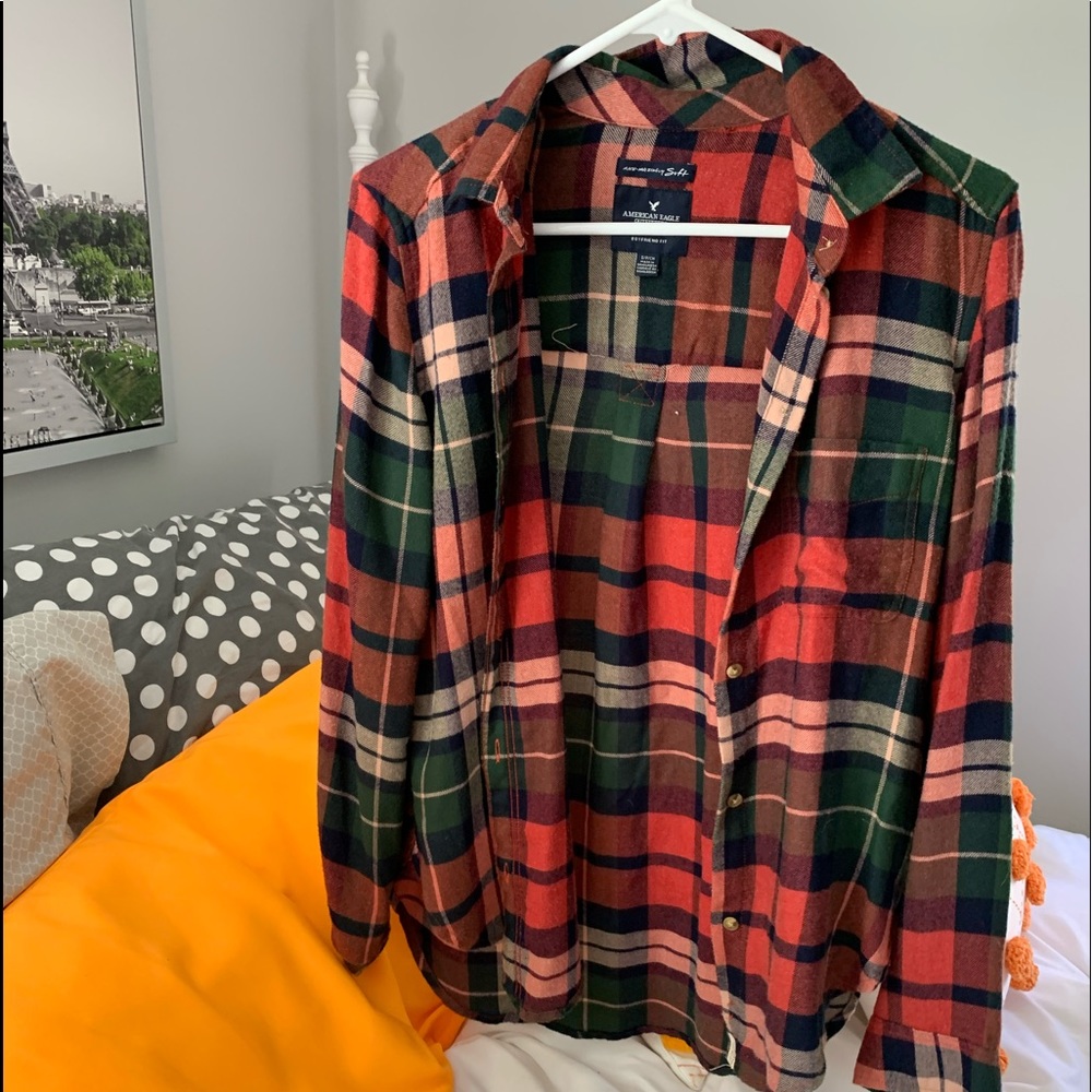 american eagle flannel